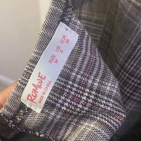 Plaid Dress - Picture 3 of 3